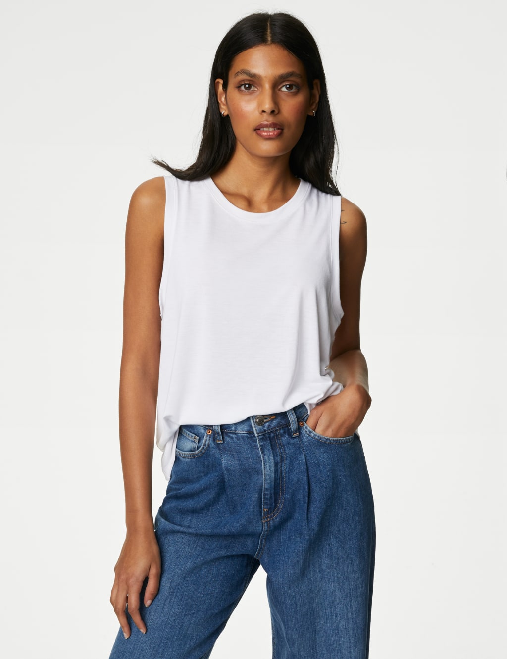Sleeveless tops for summer on sale