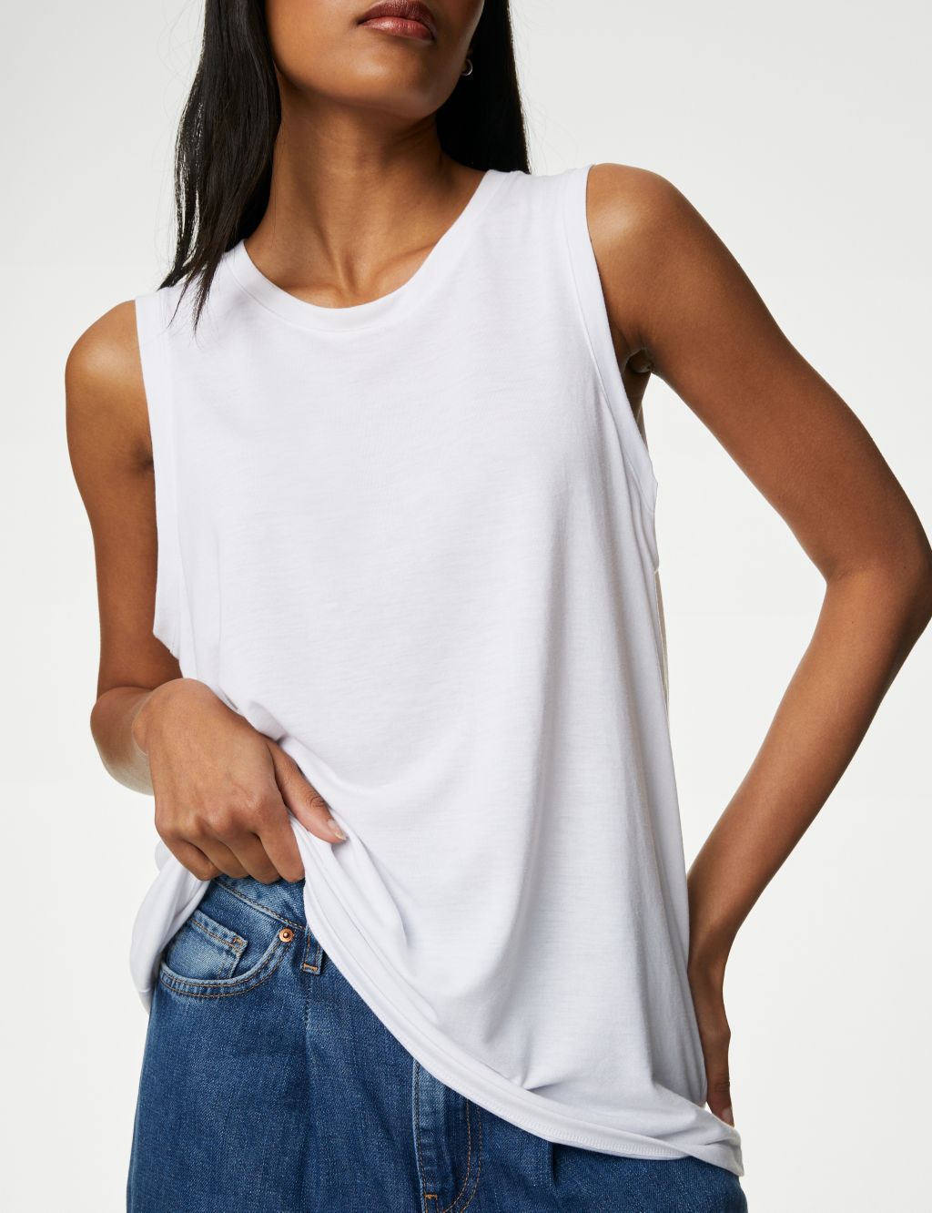 Relaxed Vest Top image 3