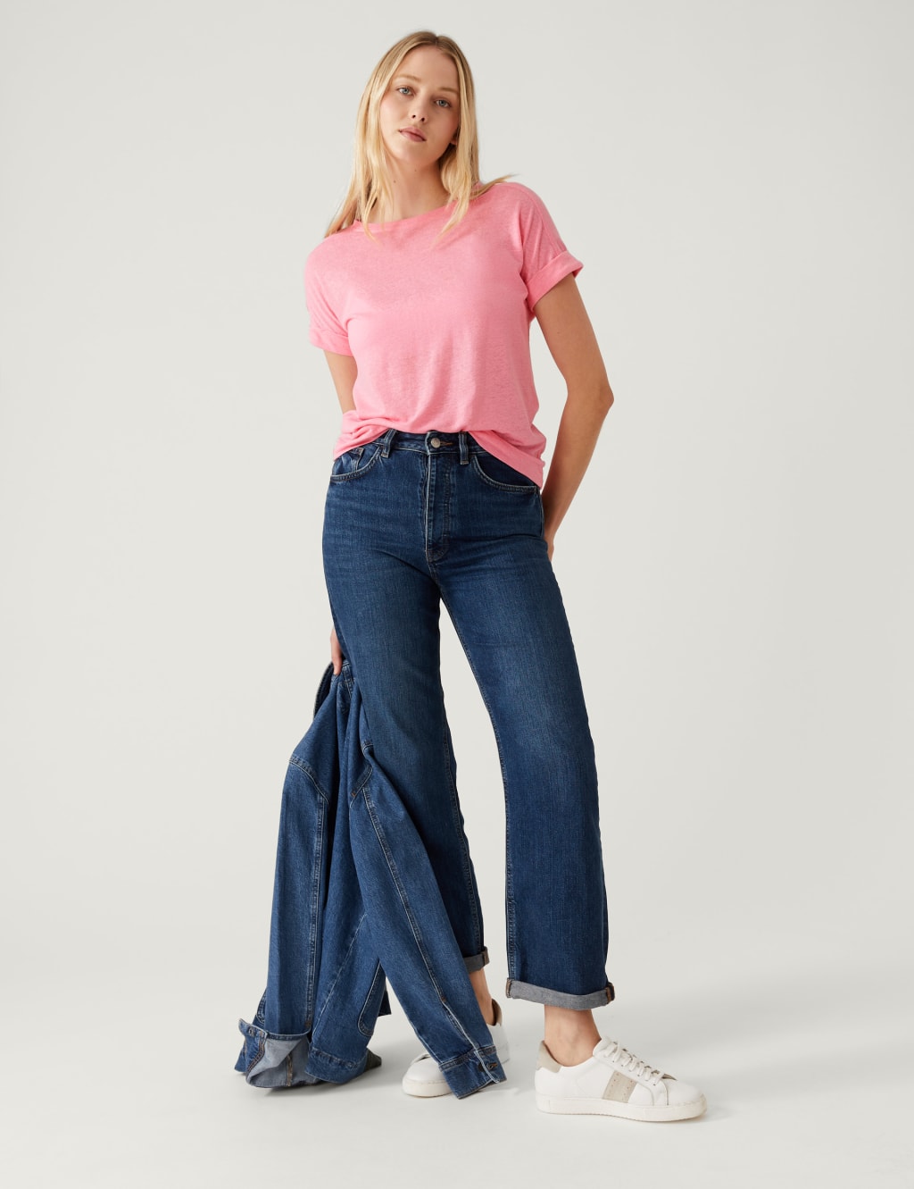 Linen Rich T-Shirt image 1