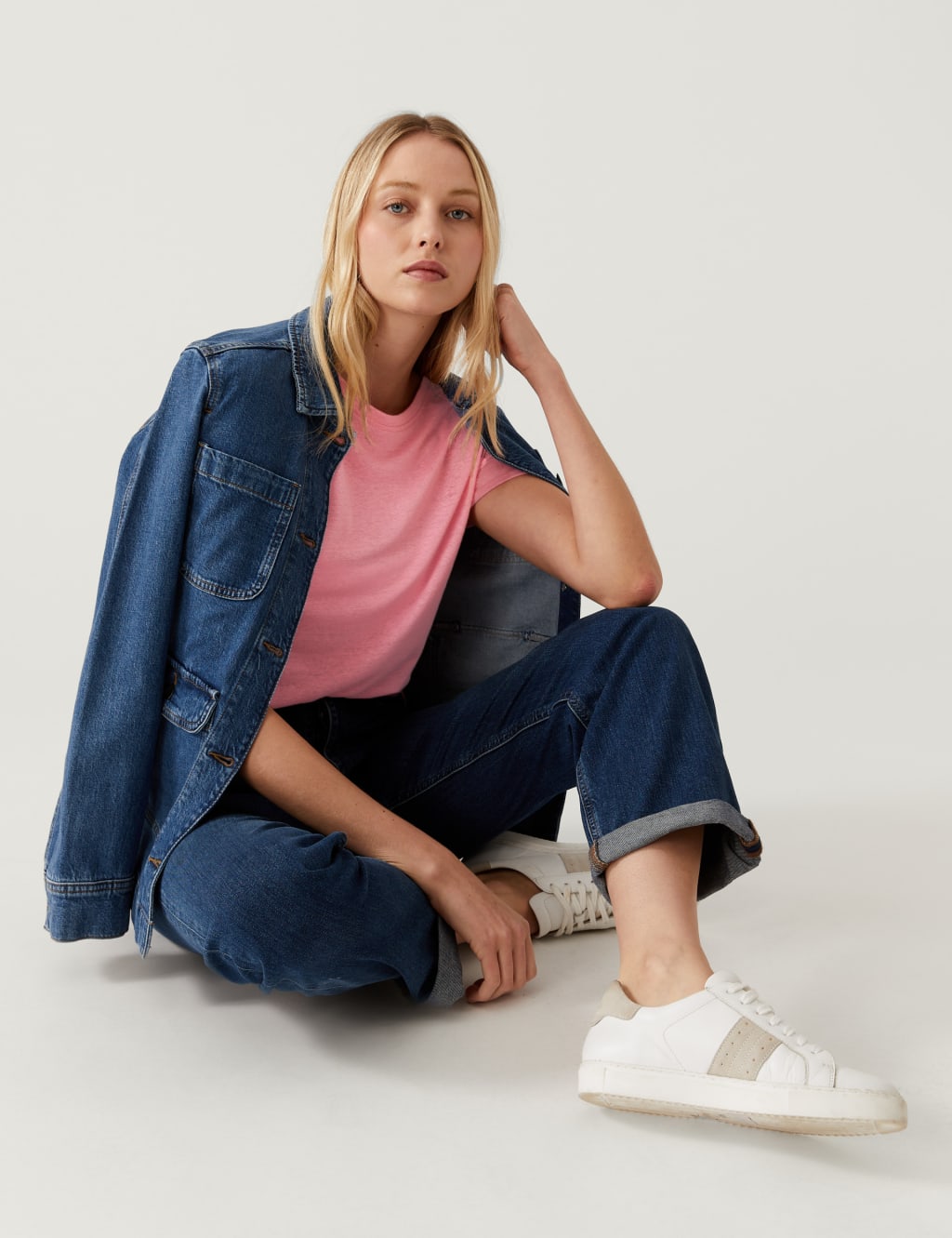 Linen Rich T-Shirt image 2