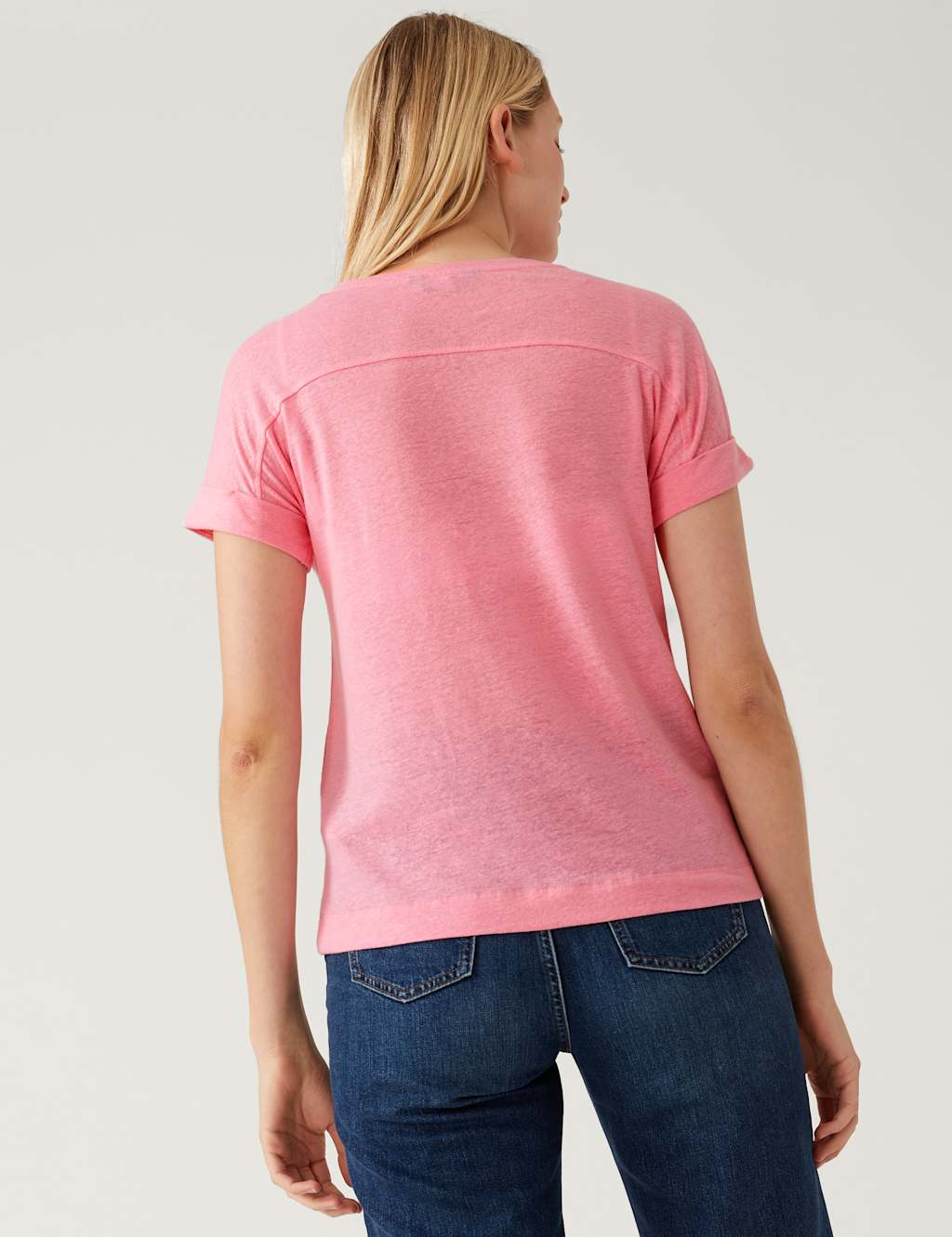 Linen Rich T-Shirt image 3