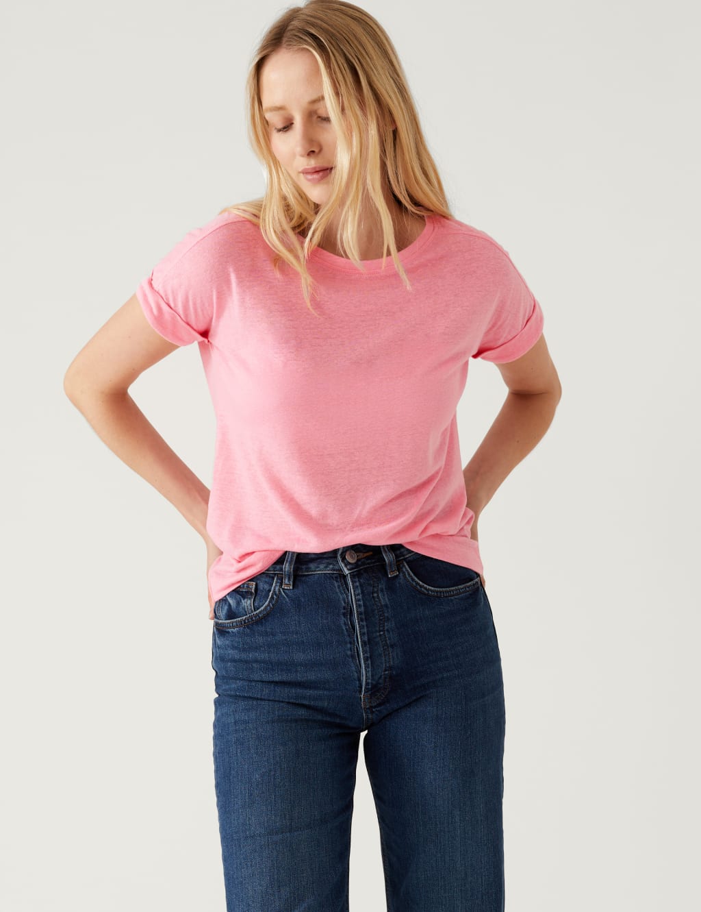 Linen Rich T-Shirt image 4