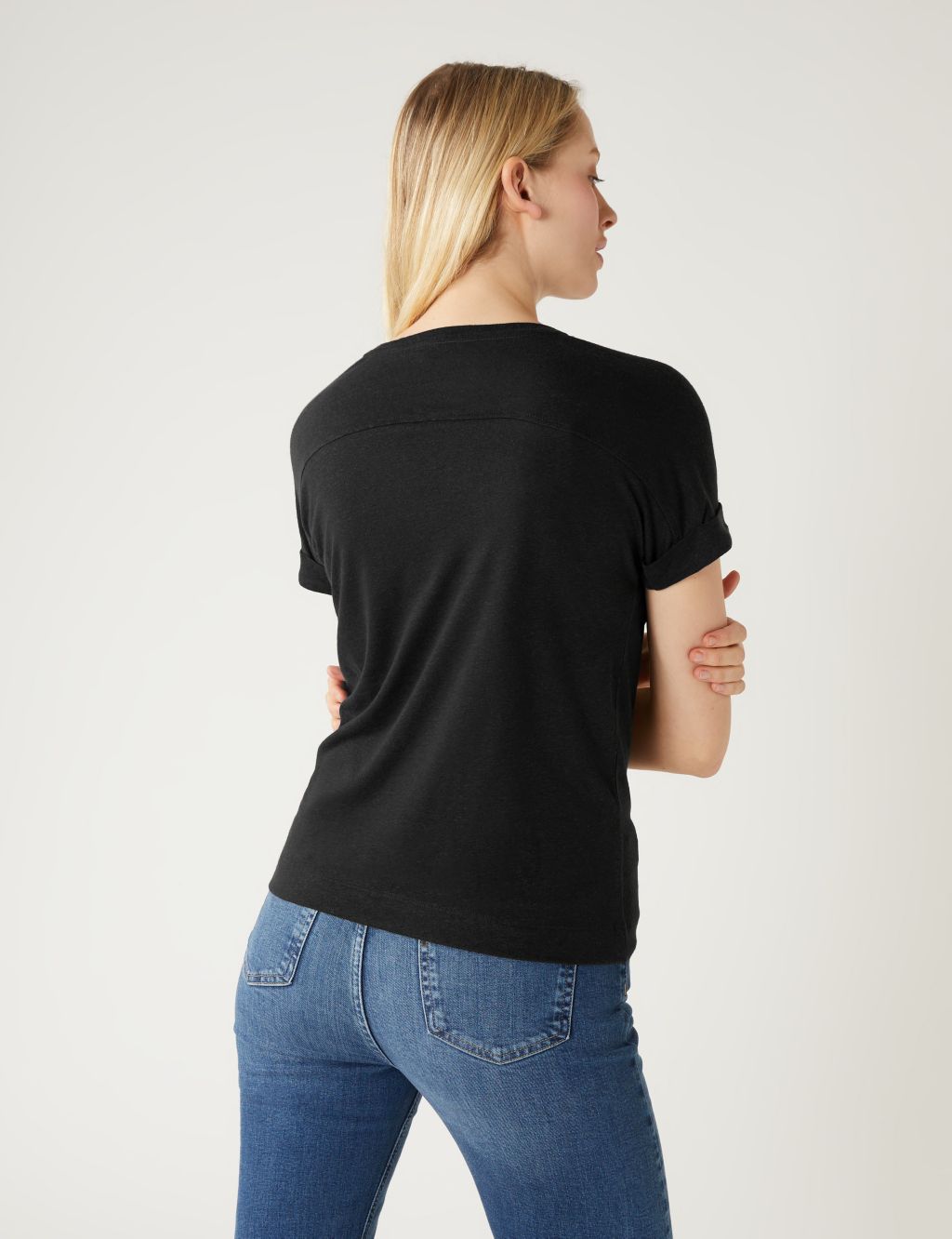 Linen Rich T-Shirt image 4