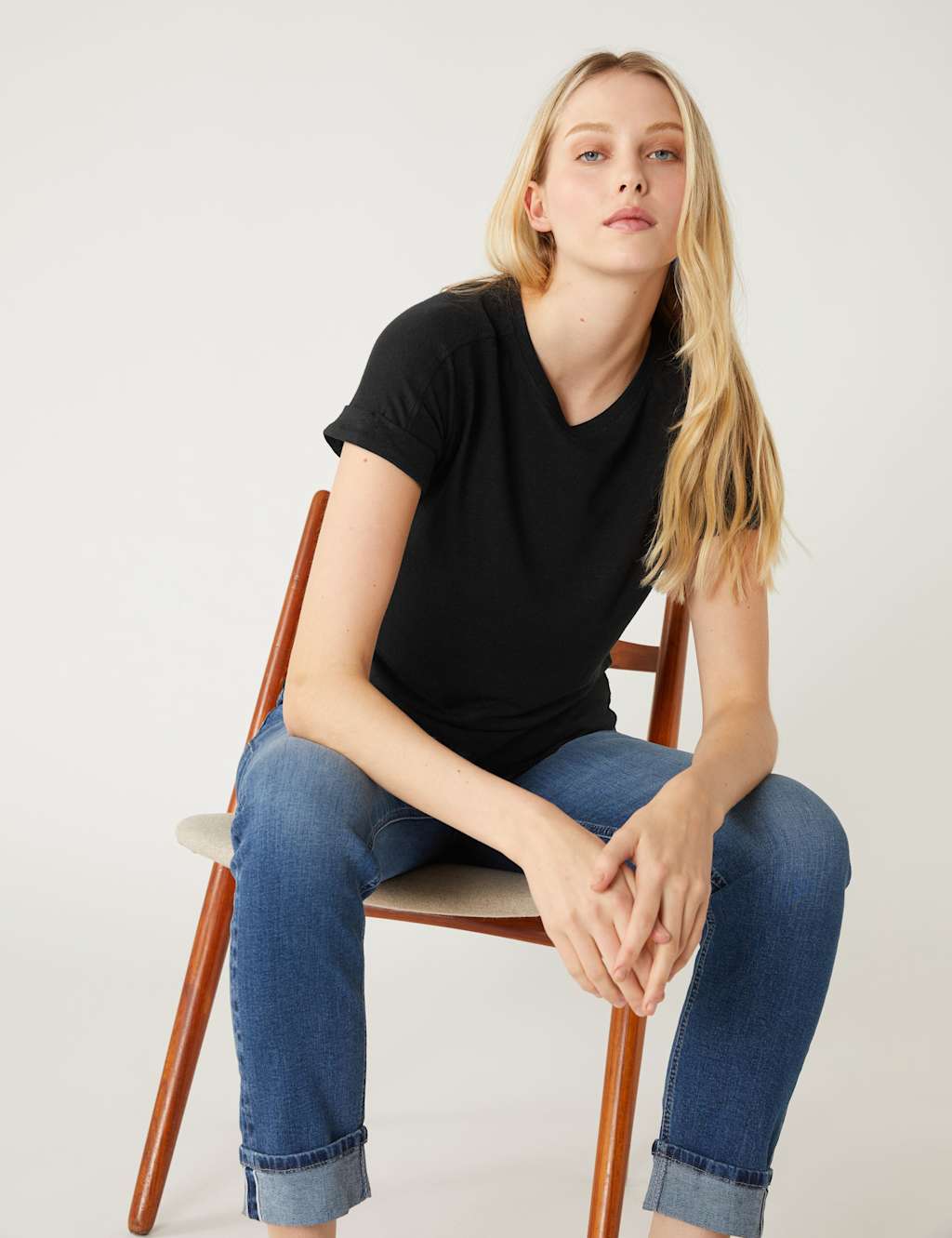 Linen Rich T-Shirt image 5