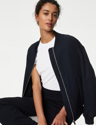 

M&S Collection Camisa ajustada 100% algodónWomens - White, White