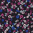 Cotton Rich Printed Slim Fit Top - purplemix