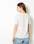 Pure Cotton Printed Short Sleeve T-Shirt