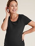 Maternity 2 Pack Cotton Fitted T-Shirts