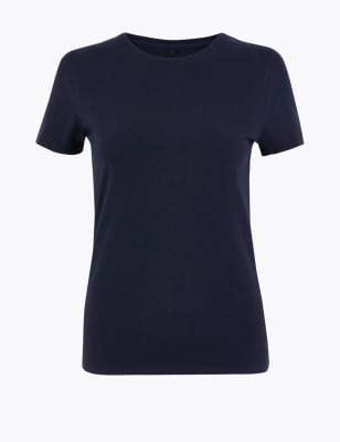 Cotton Rich Fitted T-Shirt