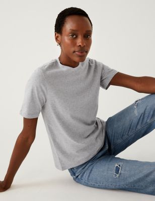 Camiseta 100% algodón Everyday Fit | M&S ES