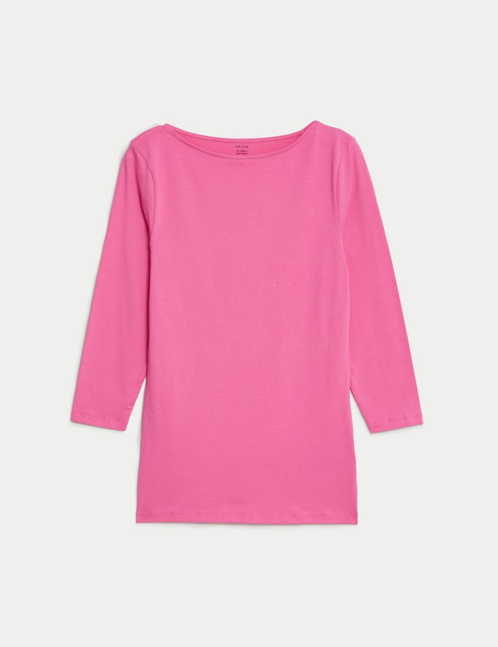 Cotton Rich Slim Fit 3/4 Sleeve T-Shirt image 2