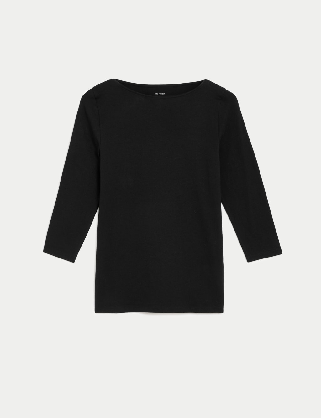 Cotton Rich Slim Fit 3/4 Sleeve T-Shirt image 2