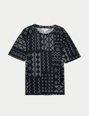 Printed Relaxed T-Shirt