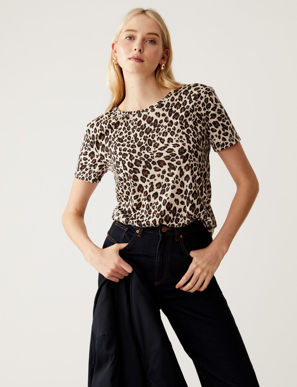 Printed Relaxed Short Sleeve T-Shirt image 1