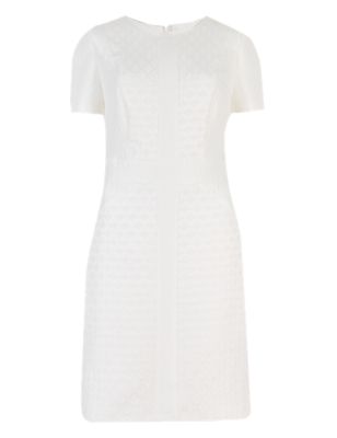 Textured Shift Dress | M&S Collection | M&S