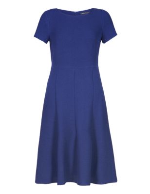 Bubble Textured Skater Dress | M&S Collection | M&S