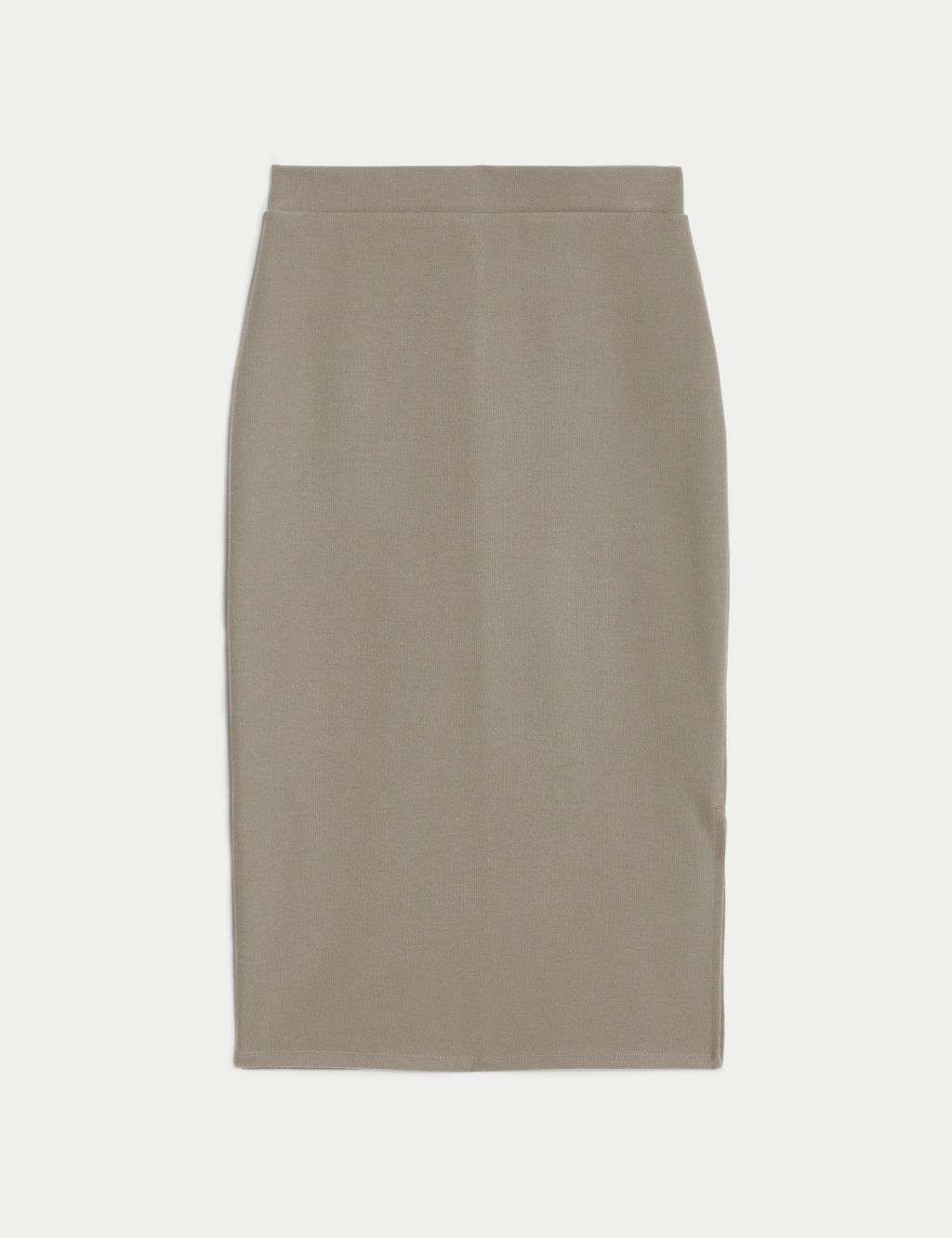 Cosy Cotton Blend Column Midi Skirt image 2