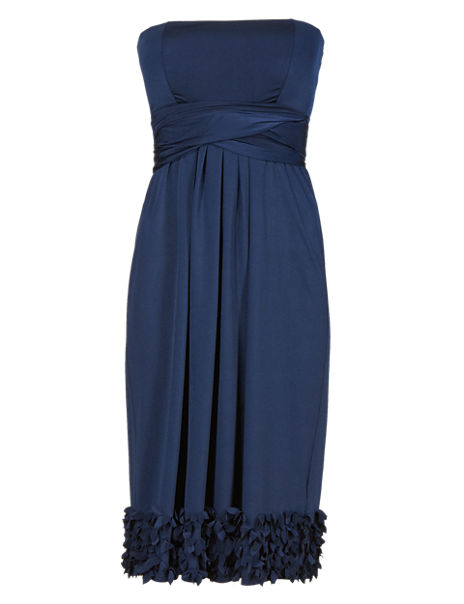 Laser Cut Multiway Bridesmaid Skater Dress | M&S Collection | M&S