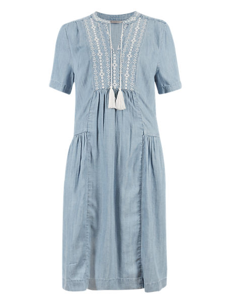 Embroidered Dress | M&S Collection | M&S