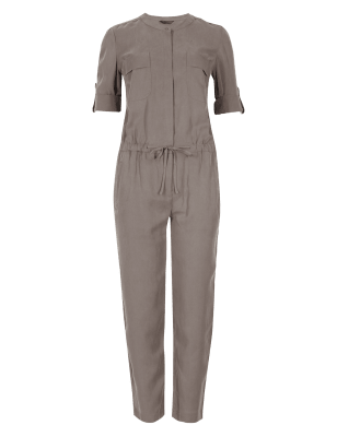 3/4 Sleeve Jumpsuit | M&S Collection | M&S