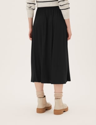 marks and spencer jersey skirt