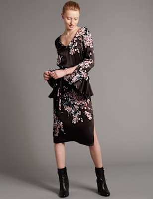 Bow Back Shift Dress