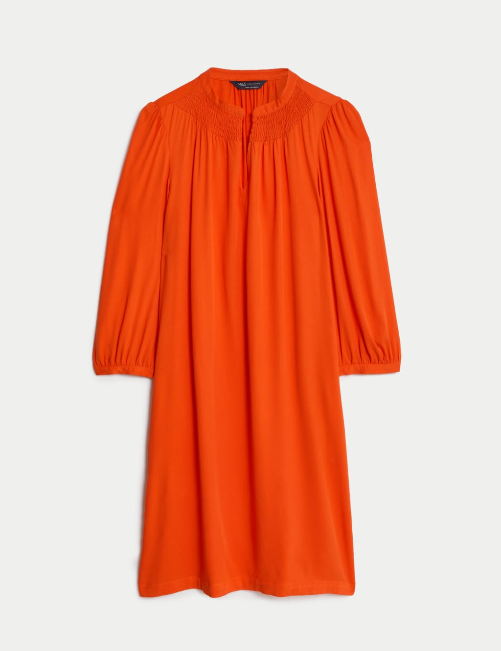 V-Neck Knee Length Shift Dress image 2