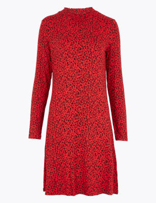 m&s jersey swing dress