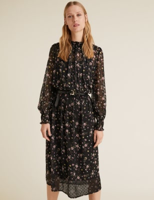 m&s black dress sale