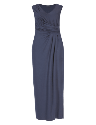 Drape Front Maxi Dress | Autograph | M&S