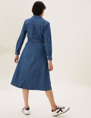 Denim shirt dress hot sale marks and spencer