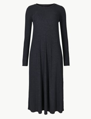 m&s jersey swing dress