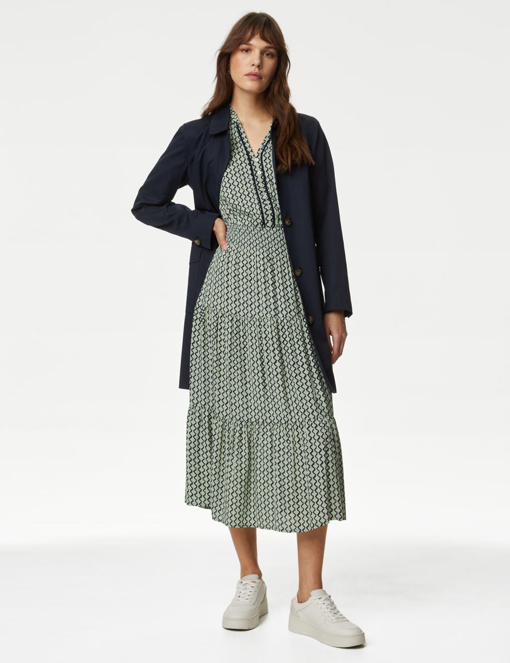 Petite midi sundress 2025