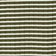 Striped Ribbed Midi Column Dress - huntergreen