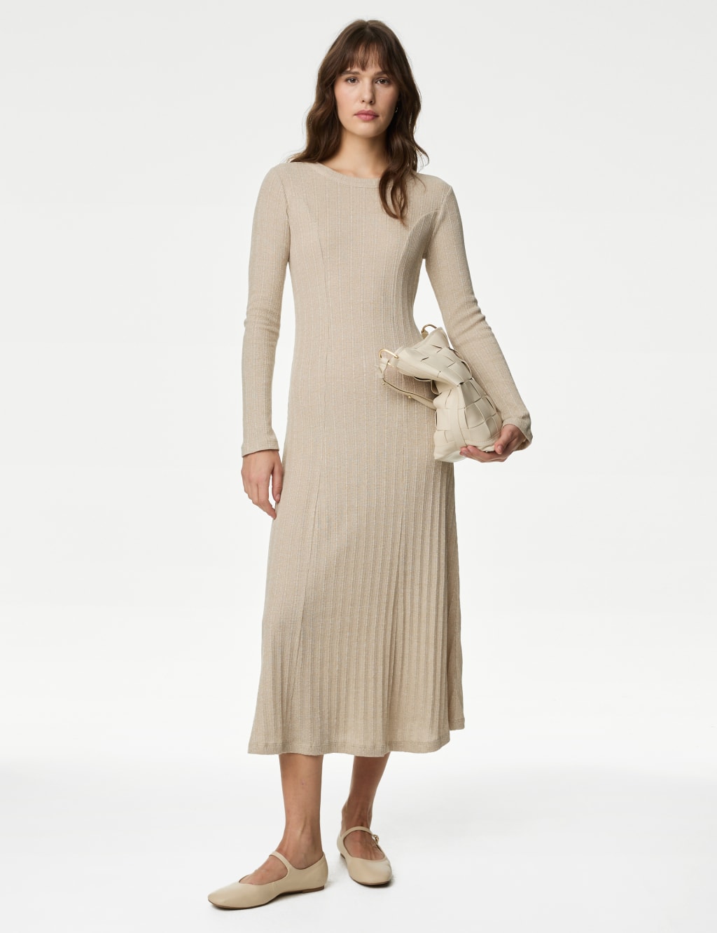 Beige casual dress cheap
