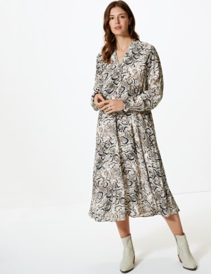 marks and spencer animal print jumpsuit
