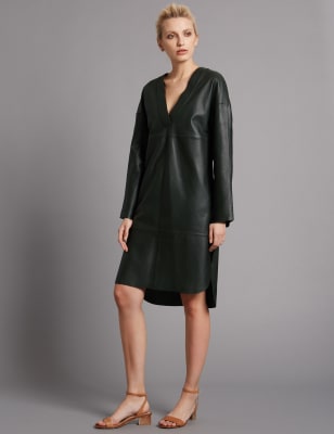 Leather Tunic Dress