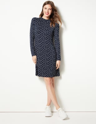 Knee Length Swing Dress