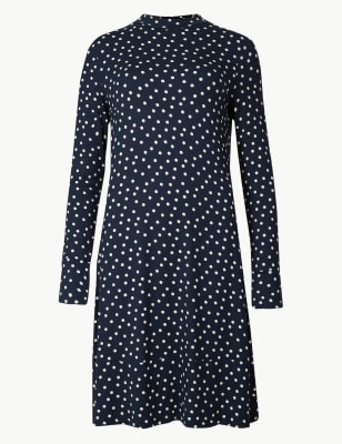 Knee Length Swing Dress