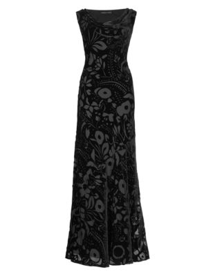 Cowl Neck Fauna & Floral Maxi Dress | M&S Collection | M&S