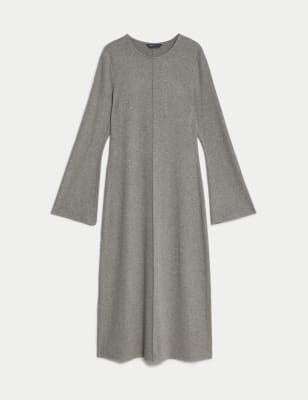 Cosy Midi Column Dress