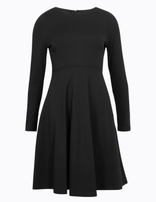PETITE&nbsp;&ndash; Robe midi coupe &eacute;vas&eacute;e