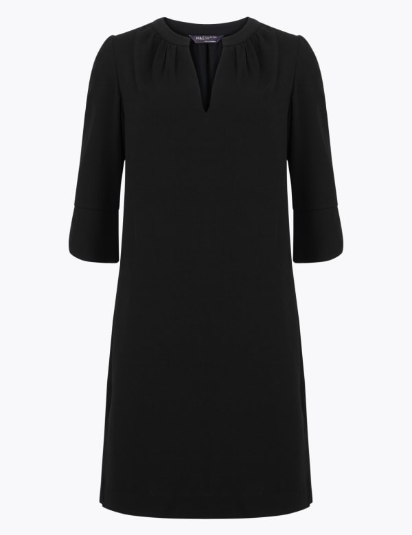 Black Dresses Plain Simple Elegant Womens Dress M S