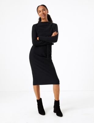 m&s black dress sale