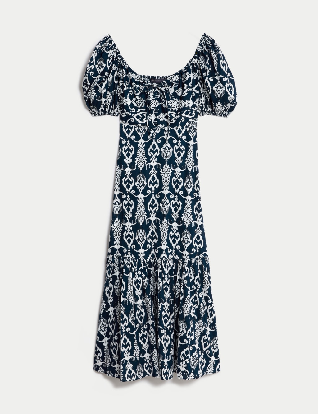 Pure Cotton Printed Maxi Tiered Dress image 2