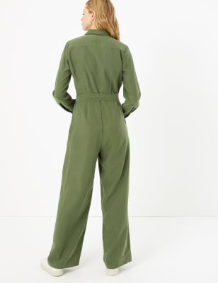 Marks and deals spencer green jumpsuit