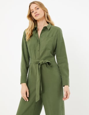 Marks and spencer green 2024 jumpsuit