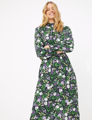 marks and spencer midi dresses