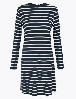 Jersey Striped Swing Dress | M&S Collection | M&S