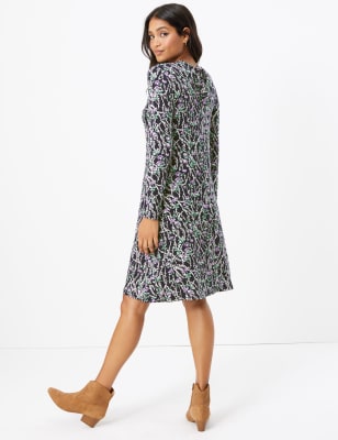 m&s jersey swing dress